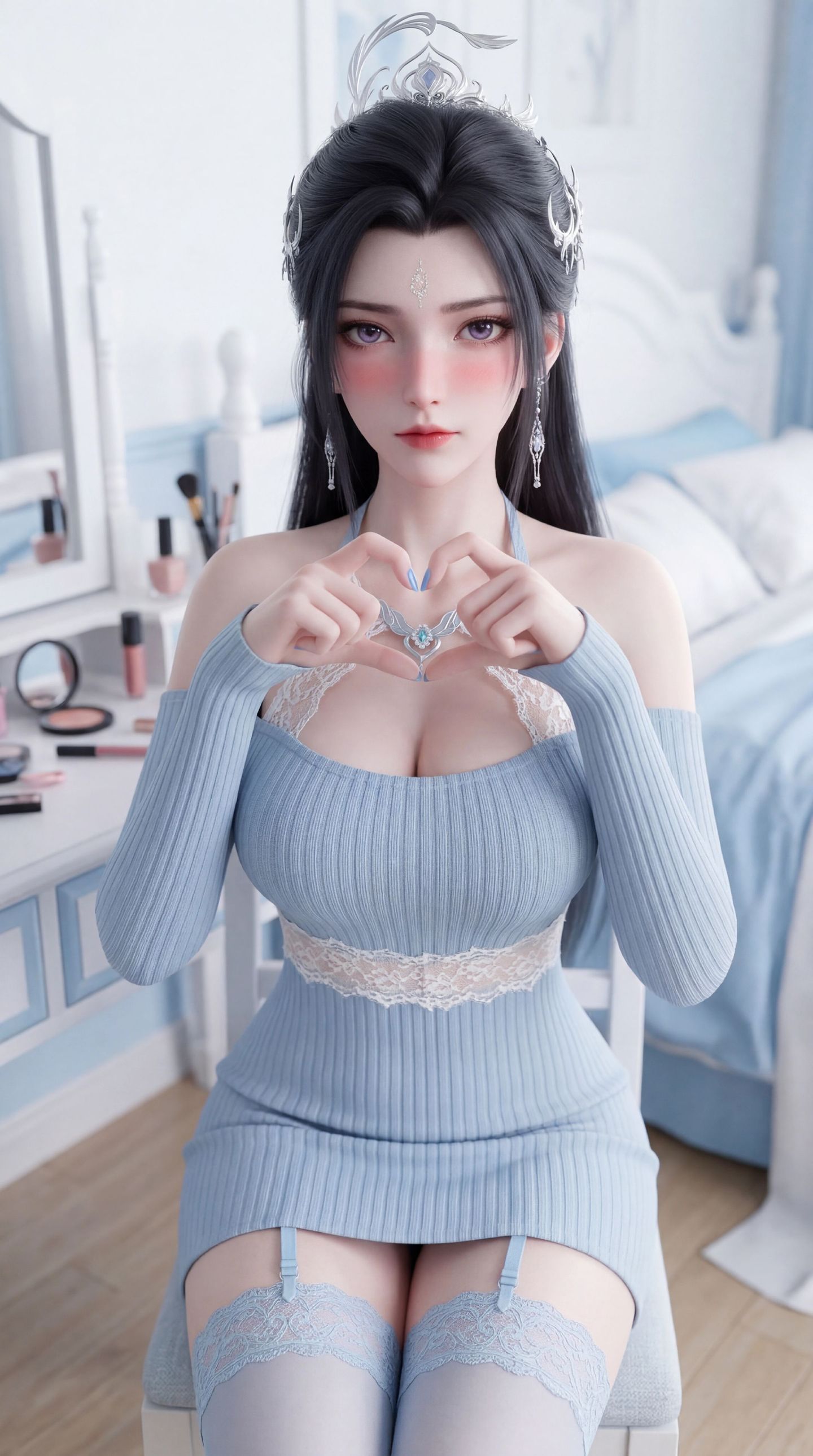 诛仙国漫女神陆雪琪 性感美女 动漫手机壁纸福利 2K超高清壁纸
