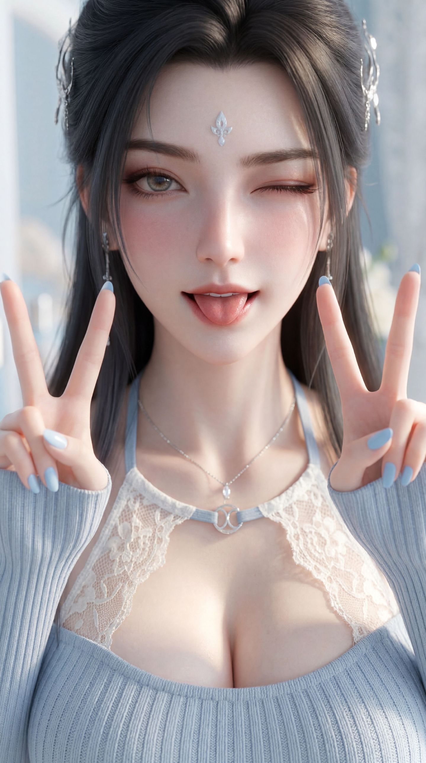 诛仙国漫女神陆雪琪 性感美女 动漫手机壁纸福利 2K超高清壁纸