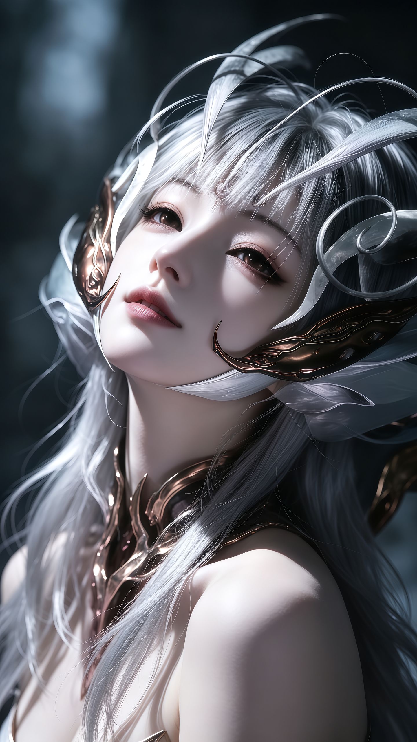 忧郁动漫美女 国漫女角色 吞噬星空 溟莲之主 可爱反差萌萝莉