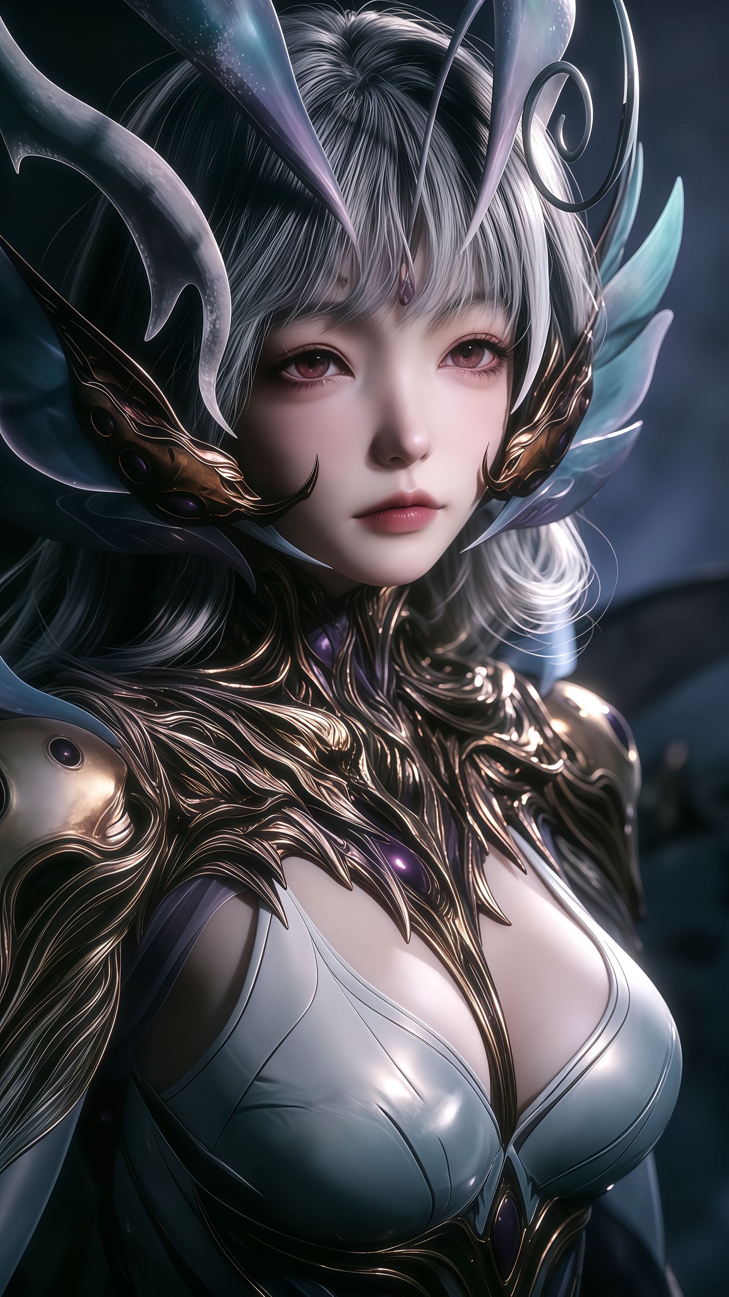忧郁动漫美女 国漫女角色 吞噬星空 溟莲之主 可爱反差萌萝莉