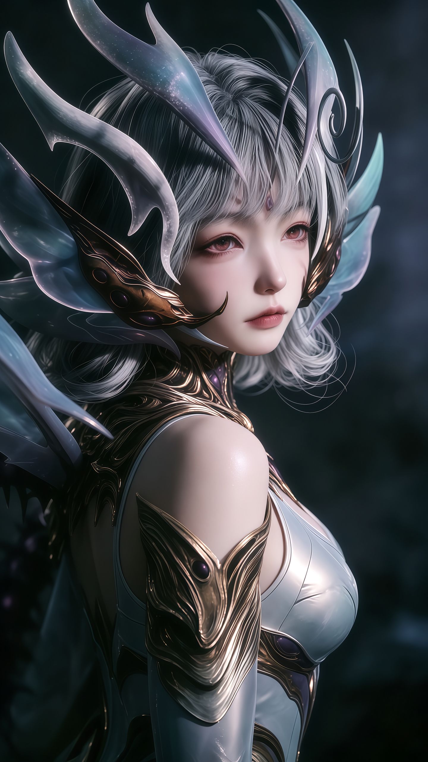 动漫美女 国漫女角色 吞噬星空 溟莲之主 可爱反差萌萝莉
