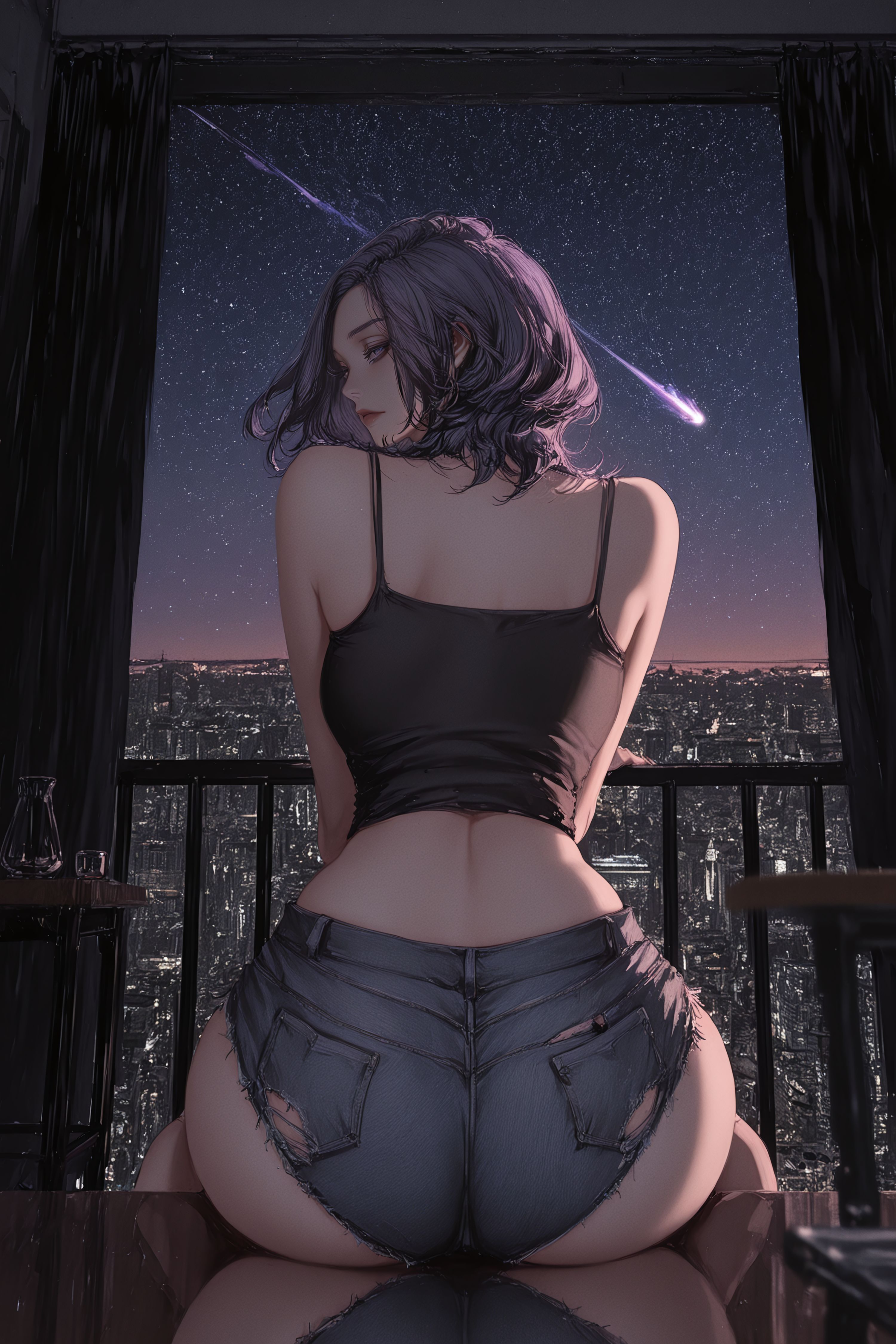 4K超清竖版 手机锁屏壁纸背景 金美庭组长 韩漫 美丽新世界 漫画人物 二次元