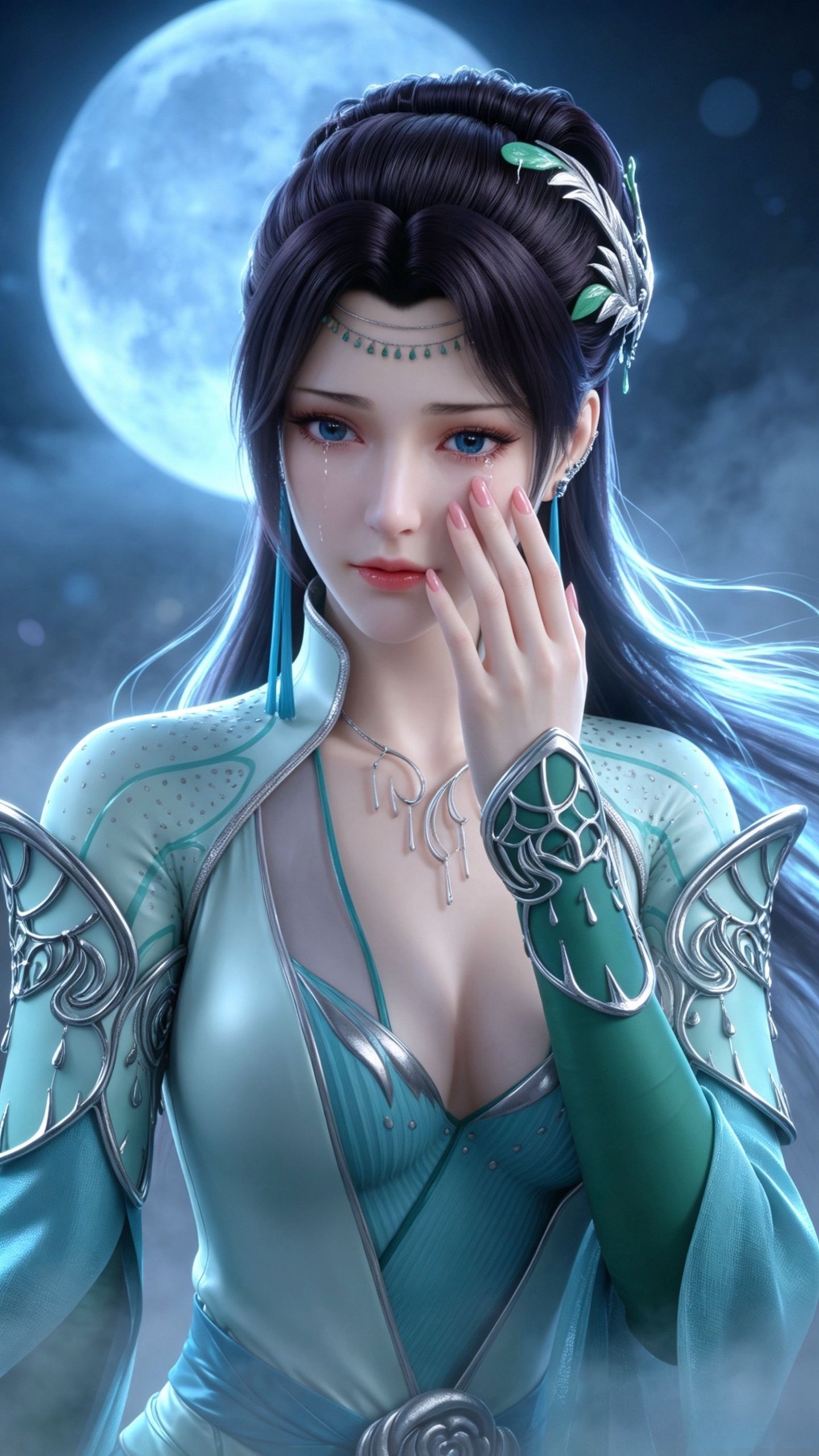斗破苍穹 云韵壁纸 云芝 国漫女神 泳衣泳装 动漫性感美女图片