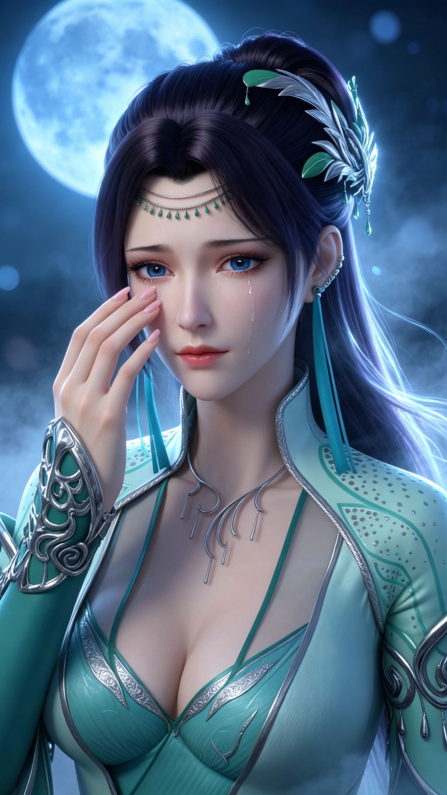 斗破苍穹 云韵壁纸 云芝 国漫女神 泳衣泳装 动漫性感美女图片