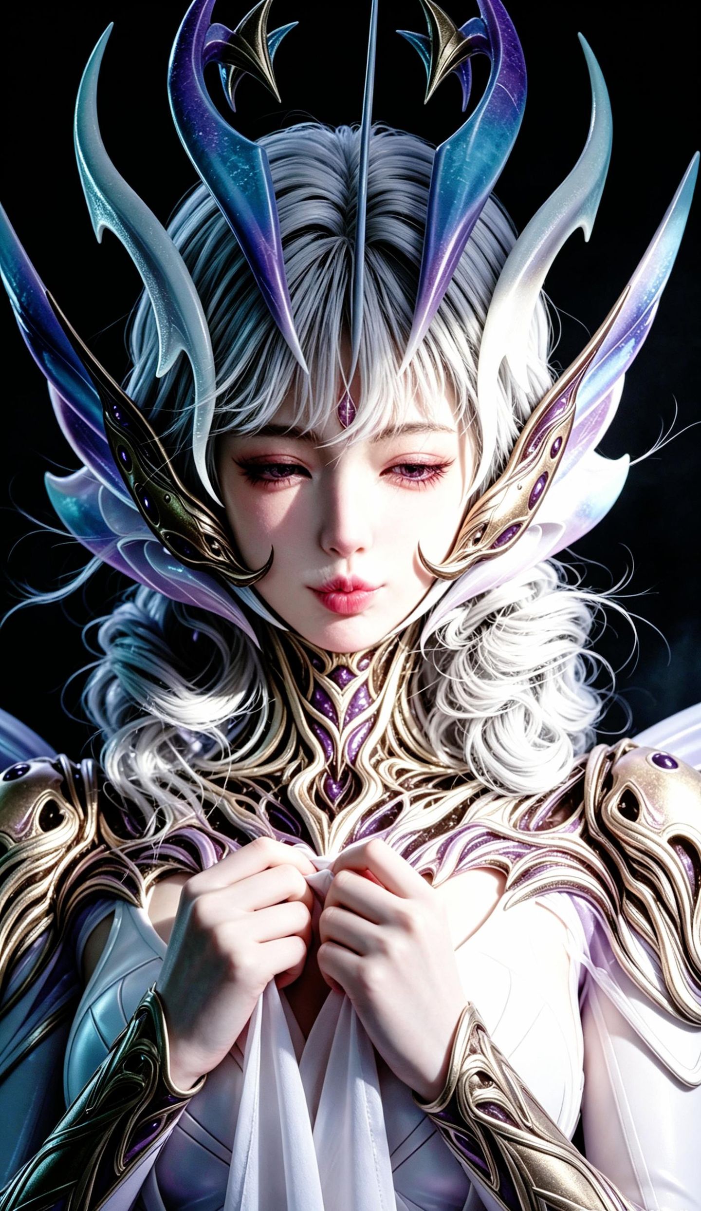 吞噬星空动画 溟莲之主 国漫女神壁纸 反差萌可爱女孩 美女萝莉图片