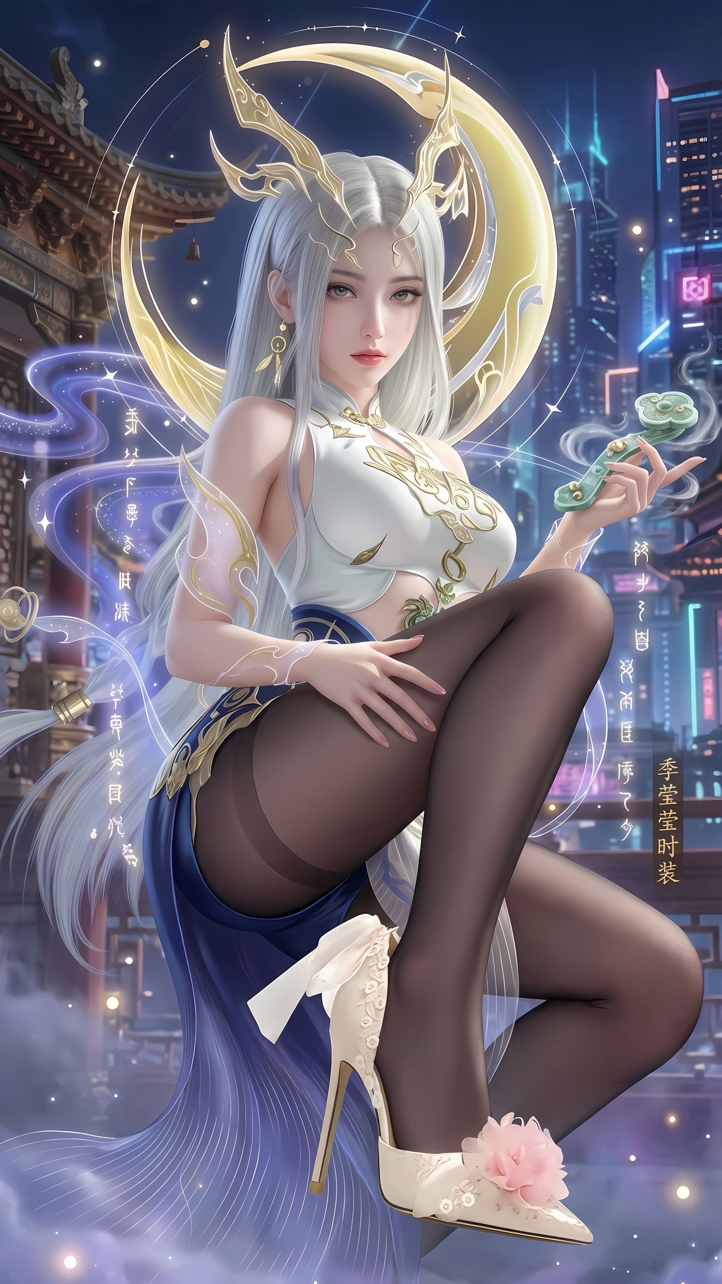 Ai绘画 季莹莹限时装 永劫无间手游 季莹莹捏脸 游戏美女 游戏壁纸