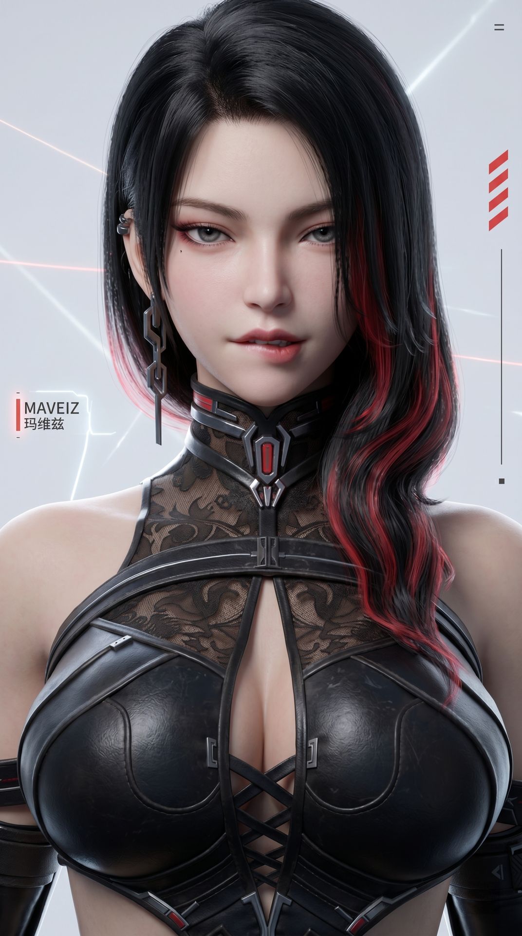 镭明闪击 玛维兹 角色海报 游戏美女美图在线下载