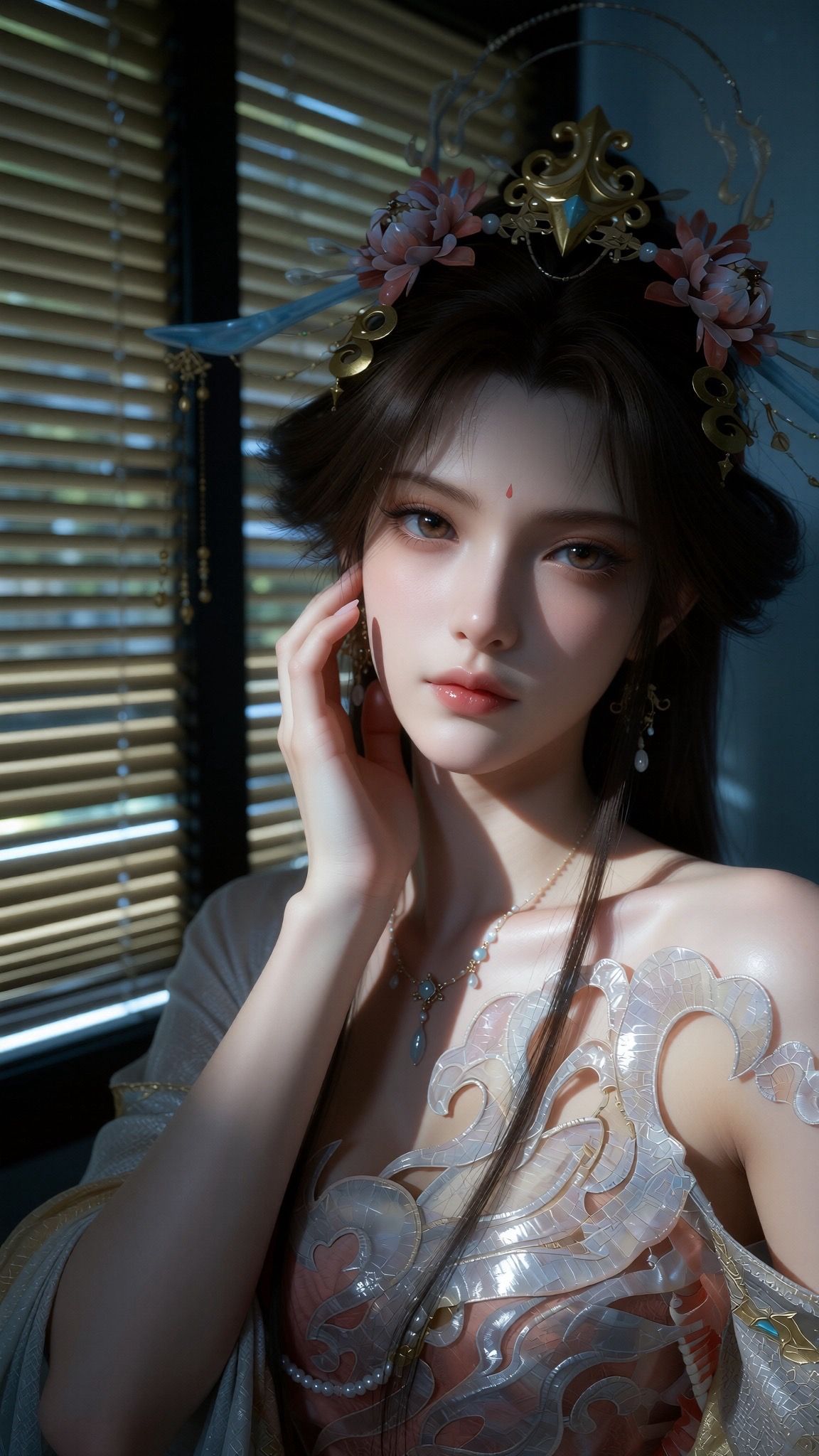美女写真美图 动漫动画遮天 写实版 伊轻舞 国漫美女壁纸 御姐 古风古装