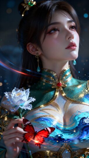 图集第一弹 动漫美女美图大全 热门推荐 国漫女神壁纸图片 高清写实 在线写真-皮皮兔动漫