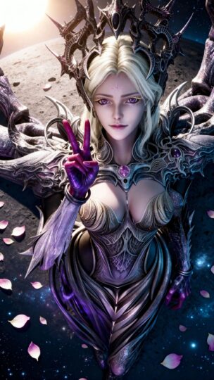 2K超高清手机壁纸 动漫美女景深锁屏推荐封面图片 吞噬星空 班夫之主 决战原始星剧场版网络电影-皮皮兔动漫