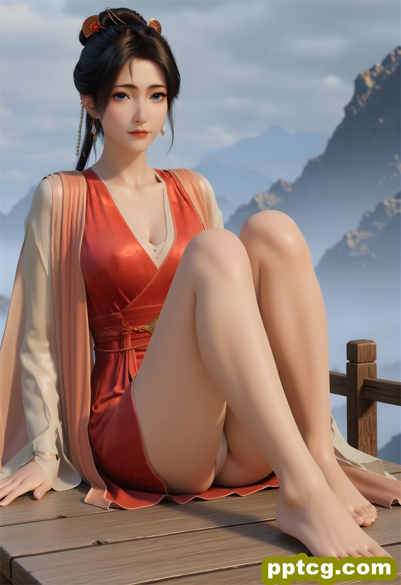 [AI国漫第3860期] [凡人修仙传] [慕沛灵 · 系列二十那] 玉足 [73]