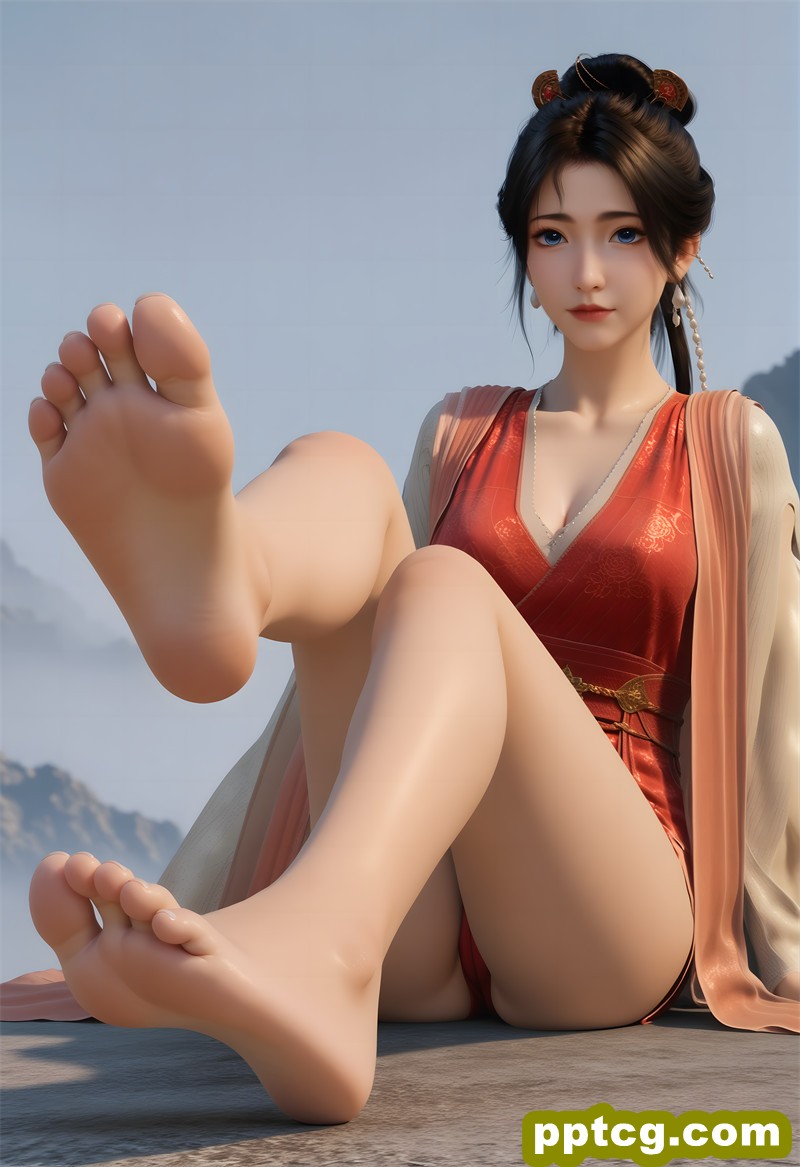 [AI国漫第3860期] [凡人修仙传] [慕沛灵 · 系列二十那] 玉足 [73]