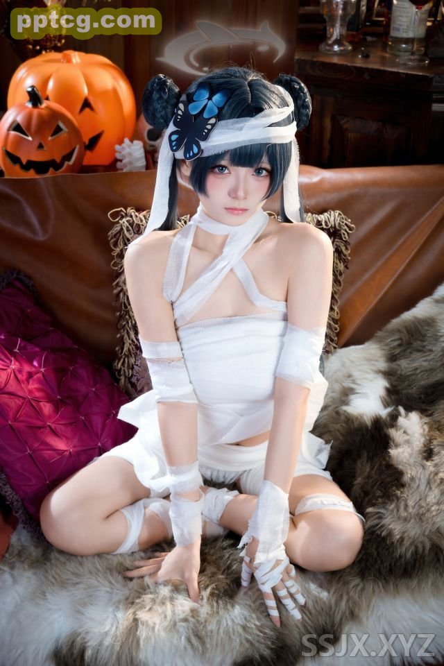 [写真套图]九柒喵 – 好美+妃咲万圣节