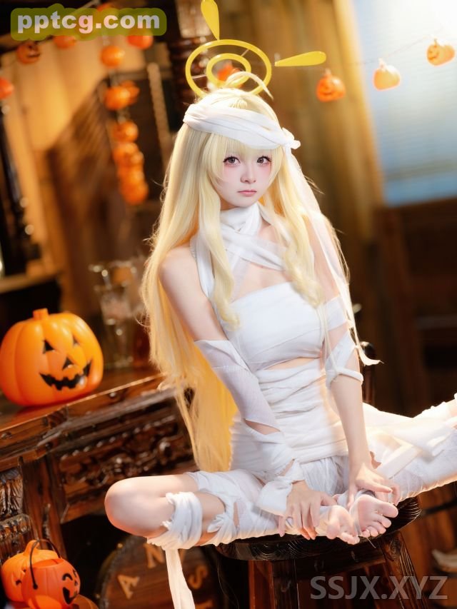 [写真套图]九柒喵 – 好美+妃咲万圣节