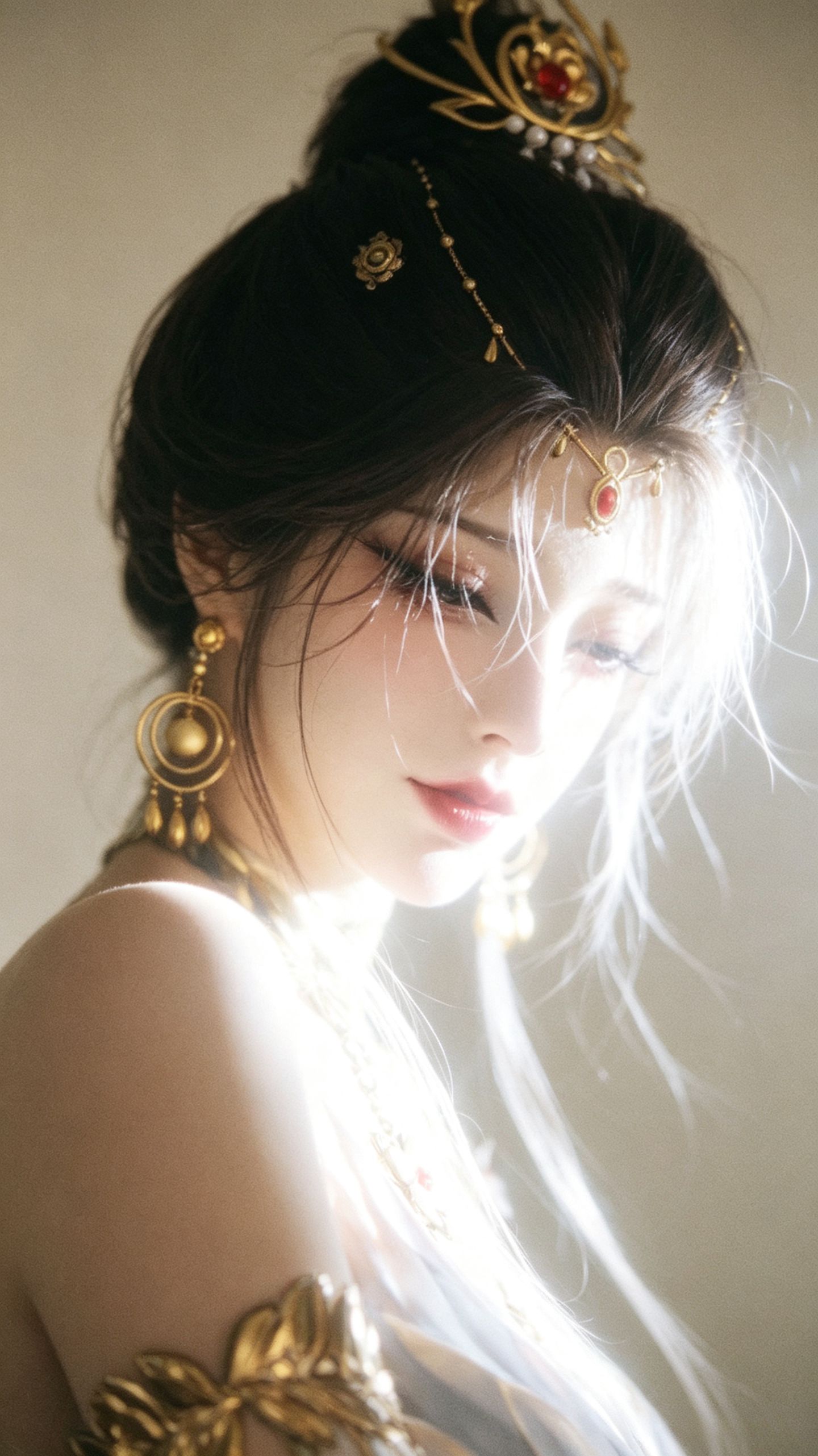 永劫无间 迦南 侧边光影 颜值少女 唯美女孩 壁纸推荐