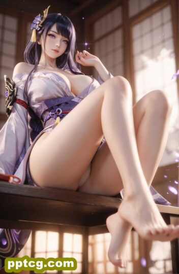 [AI国漫][原神-雷电将军4K·高清系列二] [316图] [第三季511画]-皮皮兔动漫